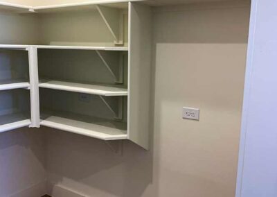 Closet Painting and Shelving